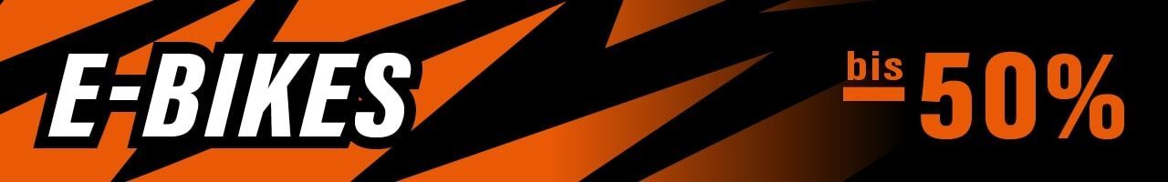 E-Bikes bis -50%