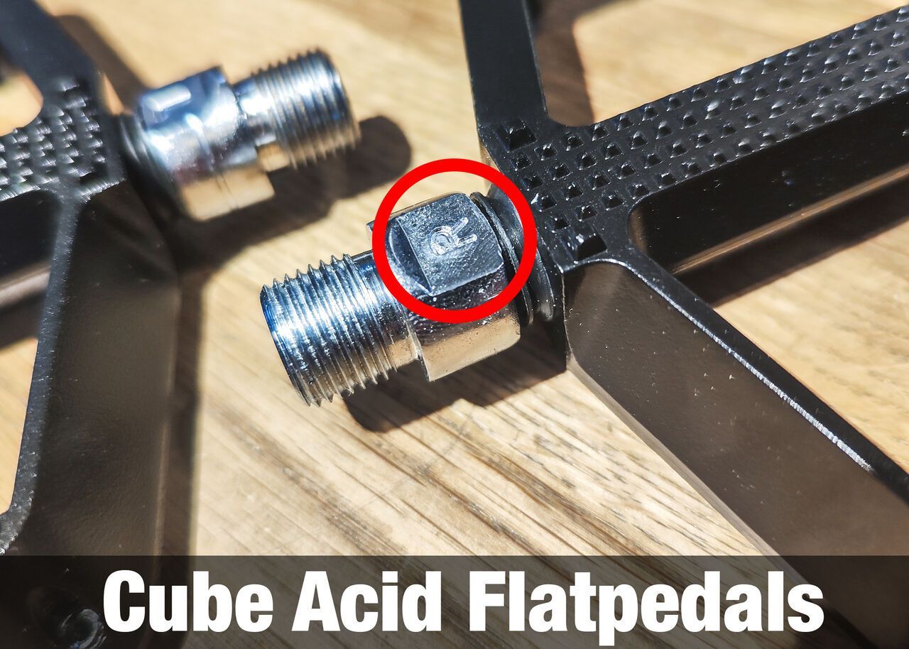 cube flatpedal rechts