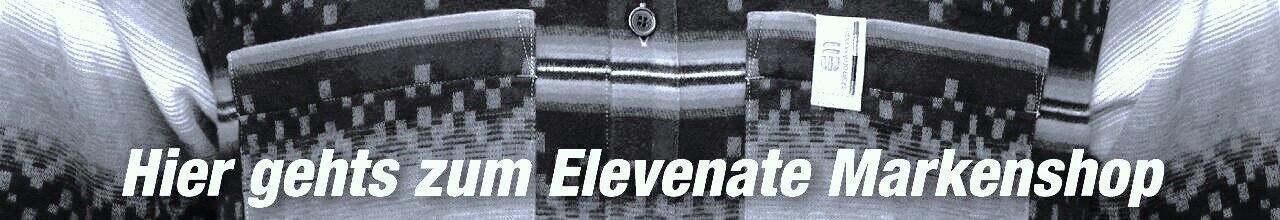 Elevenate Hemd mit kariertem Design und sichtbarem Markenetikett im Fokus – direkt zum Elevenate-Markenshop für alpine Bekleidung.