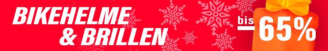 Fahrradhelme und Brillen bis -65%