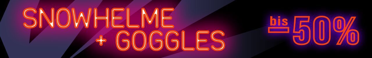 Helme und Goggles bis -50%