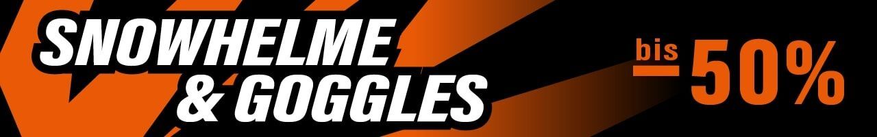 Helme und Goggles bis -50%