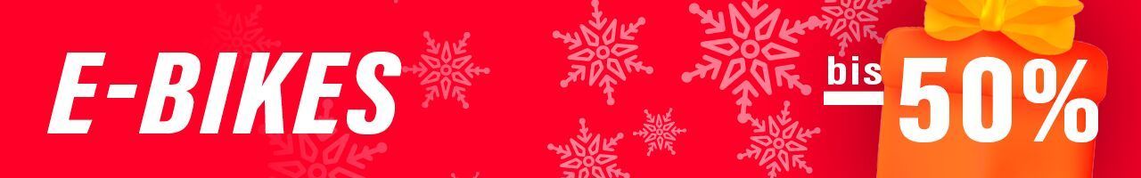 E-Bikes bis -50%