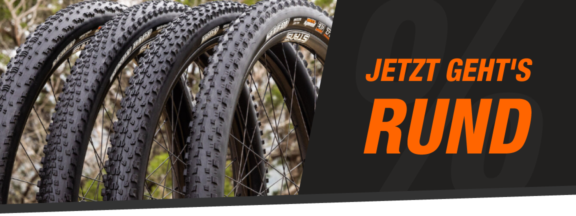 Bereit für den nächsten Ride? Neue Reifen, neues Fahrgefühl!