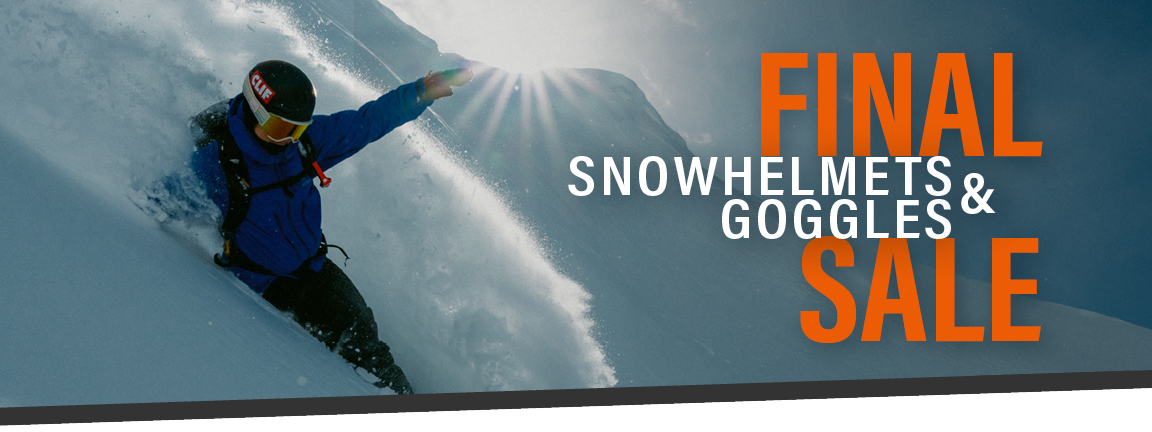 bis -60% auf Skihelme und Goggles im Final Winter Sale! ❄️