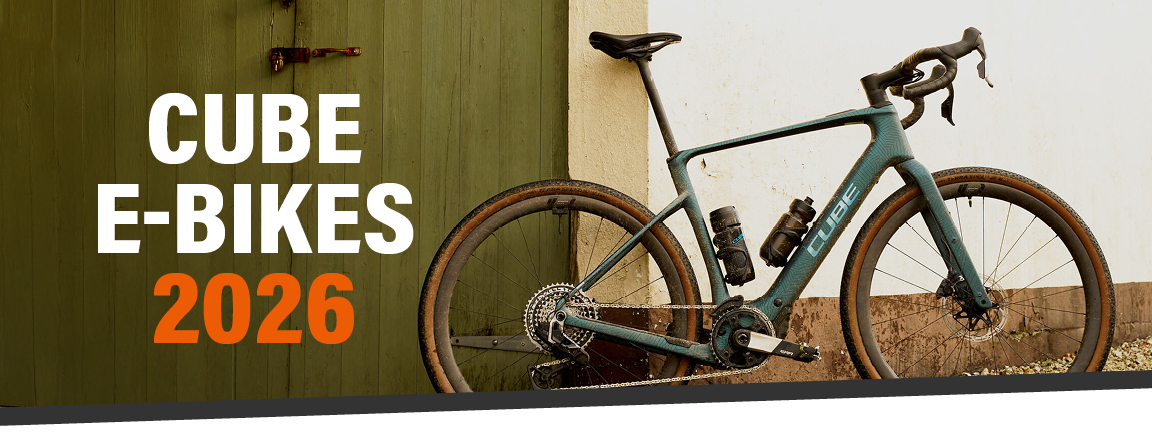 CUBE E-Bikes 2026 – Top-Performance zum starken Preis!
