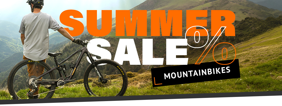 Sommer, Sonne, Sparen: Bis zu -62% auf Mountainbikes beim Summer Sale!