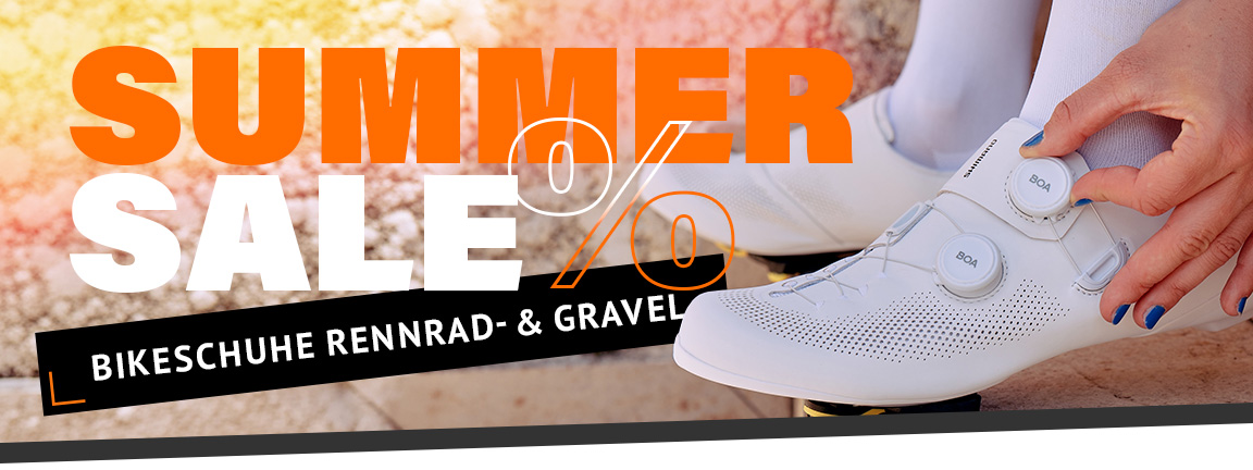 ☀️ Summer Sale: Road & Gravel Bikeschuhe bis zu -45 %