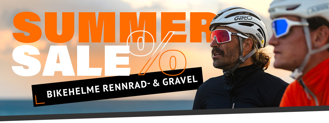 Summer Sale: Rennrad- & Gravel-Helme stark reduziert!
