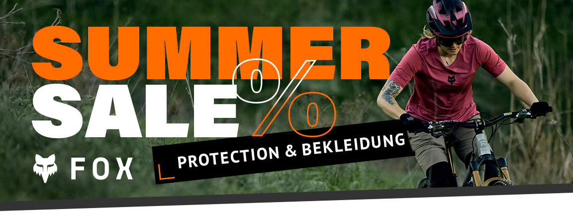 FOX SUMMER SALE FINALE – jetzt bis zu 50 % auf Helme, Protection & Bekleidung sparen!