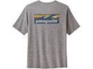 Patagonia Men's Capilene Cool Daily Graphic Shirt - Waters, abalone blue/feather grey | Bild 2