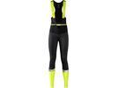 Gore Wear Ability Windstopper Thermo Trägerhose+ Damen, black/neon yellow | Bild 1