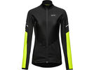 Gore Wear M Women Thermo Zip Shirt Langarm, black/neon yellow | Bild 1