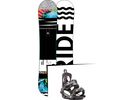 Set: Ride Rapture 2017 + K2 Cinch Tryst 2017, black - Snowboardset | Bild 1