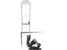 Set: Nitro T1 2017 + Flow Fuse 2016, black - Snowboardset | Bild 1