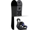 Set: Ride Hellcat 2017 + Burton Scribe 2017, black/lavender - Snowboardset | Bild 1