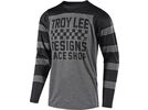 TroyLee Designs Skyline Checker L/S Jersey, heather gray/black | Bild 1