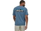 Patagonia Men's P-6 Logo Organic T-Shirt, pigeon blue | Bild 4