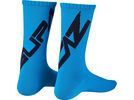 Supacaz SupaSox Twisted Sock, black/neon blue | Bild 1