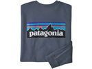 Patagonia Men's Long-Sleeved P-6 Logo Responsibili-Tee, plume grey | Bild 1