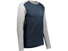 Scott Defined Merino L/SL Men's Shirt, dark blue/light grey melange | Bild 2