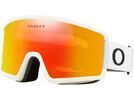 Oakley Target Line L, Fire Iridium / matte white | Bild 1