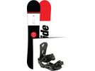 Set: Ride Agenda Wide 2017 + Nitro Staxx 2017, black - Snowboardset | Bild 1