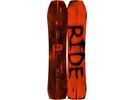 Set: Ride Warpig Large 2017 + Ride Rodeo 2016, forest - Snowboardset | Bild 2