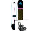 Set: Burton Free Thinker Wide 2019 + Burton Cartel salty shark | Bild 1