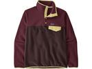 Patagonia Women's Lightweight Synchilla Snap-T Pullover, den brown | Bild 1