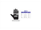 POW Gloves Warner Gore-Tex Short Glove + Merino Liner, charcoal | Bild 4