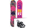 Set: Burton Chicklet 2019 + Burton Mission Smalls black | Bild 1