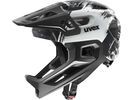 uvex react jr. fullface, black-white matt | Bild 1