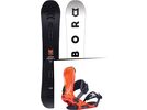 Set: Arbor Formula Mid Wide 2017 + Ride Revolt, orange - Snowboardset | Bild 1