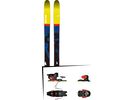 Set: Faction Prodigy 3.0 2018 + Salomon Warden MNC 13 white/black/orange | Bild 1