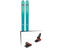 Set: DPS Skis Nina F99 Foundation 2018 + Marker Jester 18 Pro ID black/flo-red | Bild 1