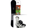 Set: Ride Crook 2017 + Burton Mission 2017, gnarly sheen - Snowboardset | Bild 1