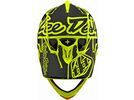 TroyLee Designs D3 Fiberlite Helmet Factory, flo yellow | Bild 4