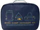 The North Face Base Camp Voyager Duffel 42, summit navy/summit gold | Bild 4