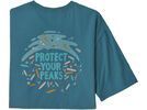 Patagonia Men's Coastal Causes Organic T-Shirt, abalone blue | Bild 1