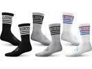 Loose Riders Cotton Socks 3-Pack Heritage, black/white/grey | Bild 1