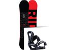 Set: Ride Machete 2017 + Ride LX 2015, black - Snowboardset | Bild 1