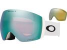 Oakley Flight Deck Pro L, Prizm Snow Sapphire Iridium & Sage Gold / matte white | Bild 1