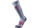 UYN All Mountain Ski Socks Lady, light grey melange/coral | Bild 1