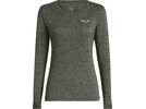Salewa Puez Melange Dry’Ton Langarm Tee Damen, pastel green melange | Bild 1