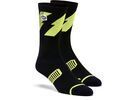 100% Bolt Performance Socks, lime/black | Bild 1