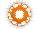 Burgtec 3 mm Offset Thick Thin Chainring SRAM 8-Bolt, iron bro orange | Bild 1