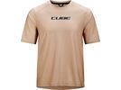 Cube Funktionsshirt kurzarm, beige | Bild 1
