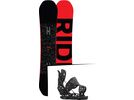 Set: Ride Machete 2017 + Flow NX2 2016, black - Snowboardset | Bild 1