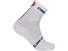 Castelli Free 6 Sock, white/black/red | Bild 1